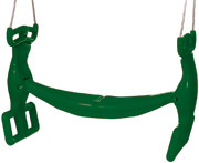 Children's two seater outdoor swing